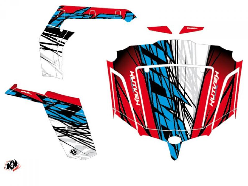 Autocollant stickers Kutvek pour Quad CF moto 1000 Zforce 2016 à 2023 Neuf