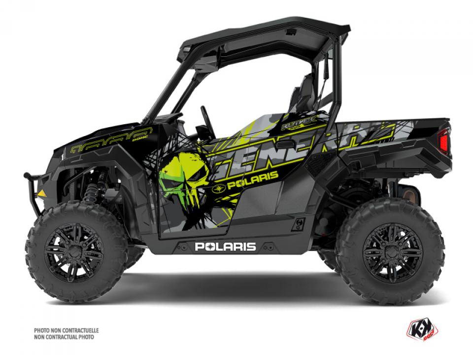Autocollant stickers Kutvek pour Polaris 1000 GENERAL ABS 2016 à 2021 Neuf