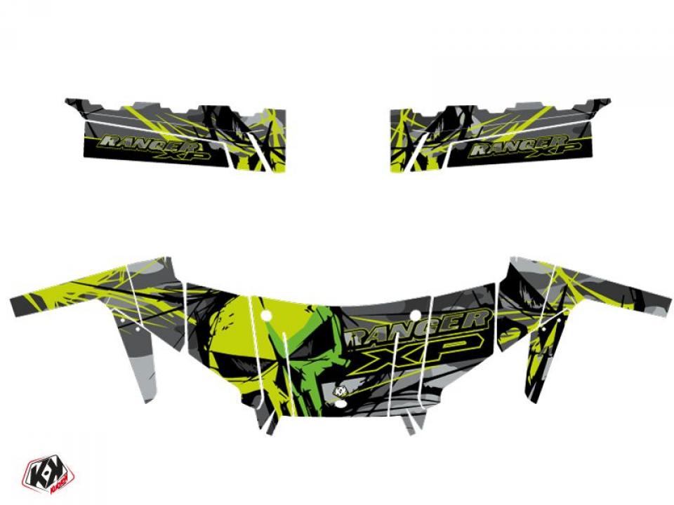 Autocollant stickers Kutvek pour Quad Polaris 900 Ranger Xp Rzr Efi 2012 à 2015 Neuf