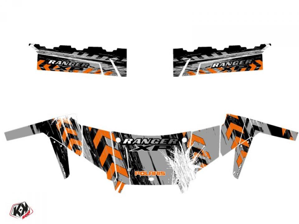 Autocollant stickers Kutvek pour Quad Polaris 900 Ranger Xp Rzr Efi 2012 à 2015 Neuf