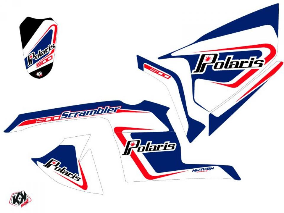 Autocollant stickers pour Polaris Scrambler 4X2/4X4