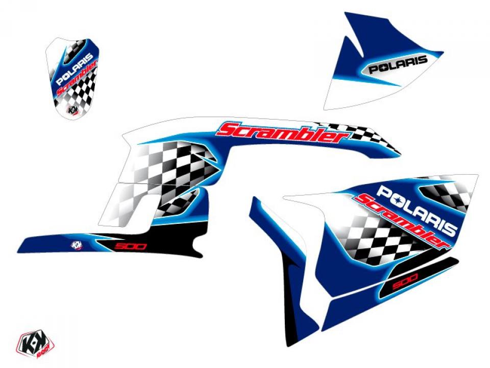 Autocollant stickers pour Polaris Scrambler 4X2/4X4