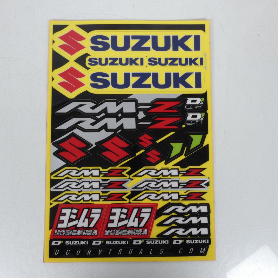 photo piece : Autocollant stickers->Suzuki RMZ
