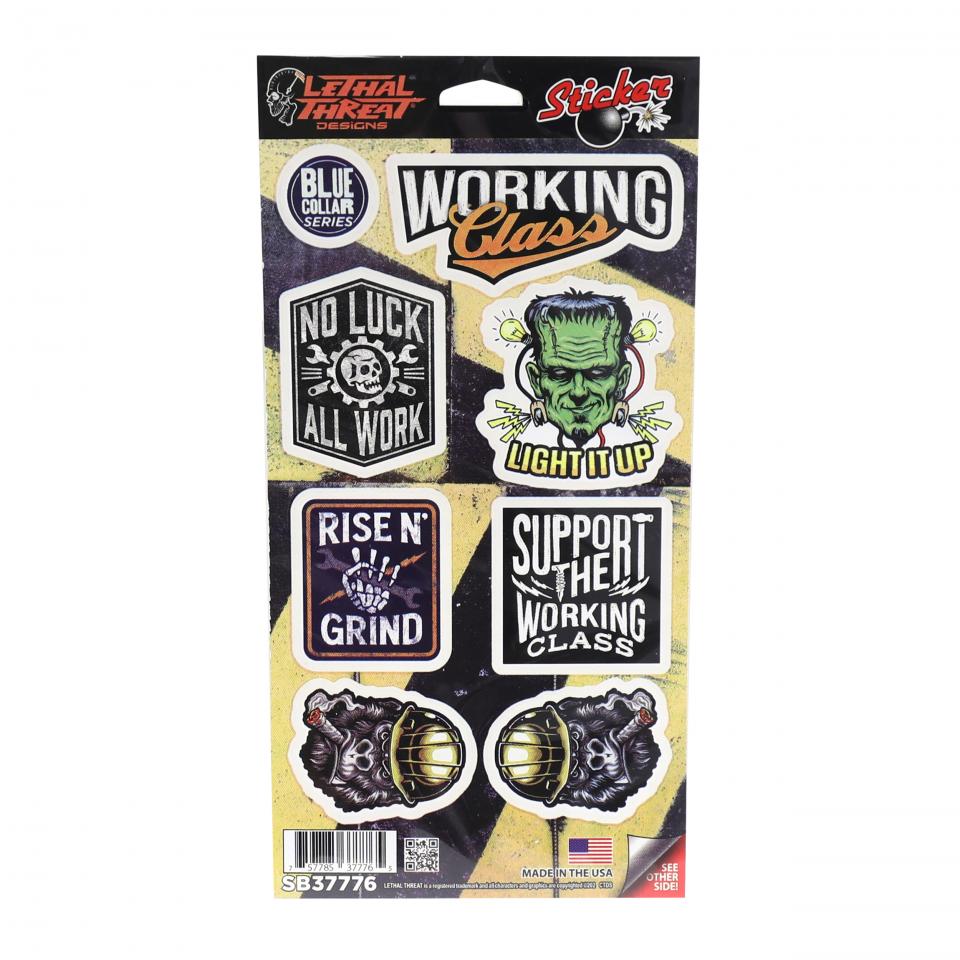 Autocollant stickers LETHAL THREAT pour Auto Neuf