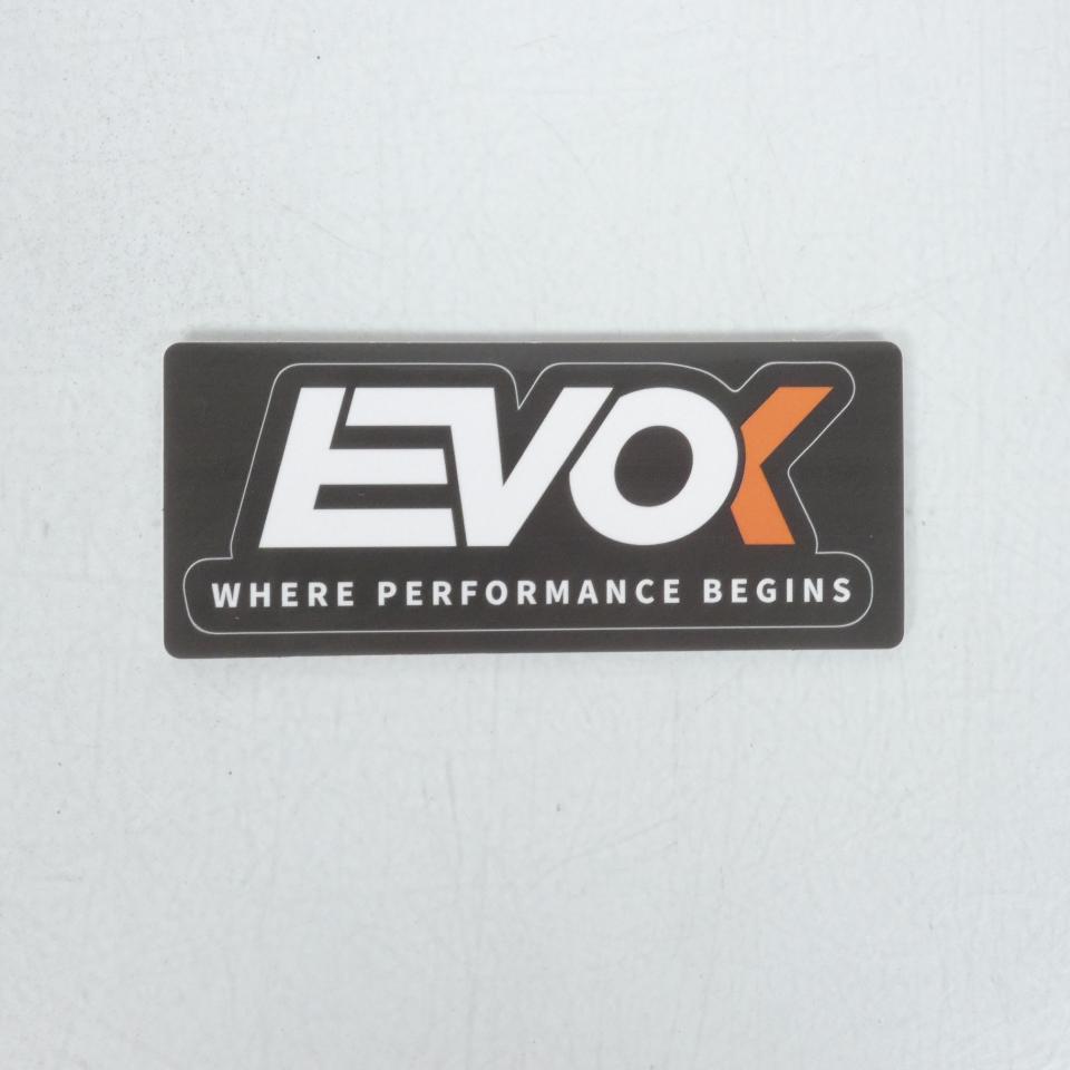 Autocollant stickers EVOK 129x55mm pour moto Neuf