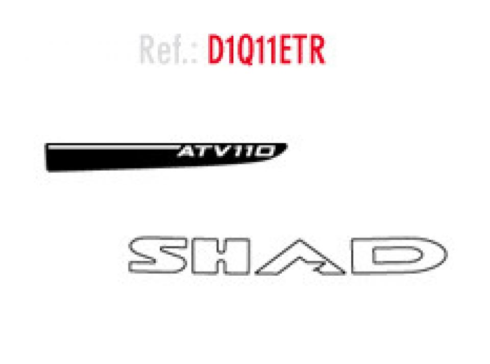 Autocollant stickers Shad pour Auto Neuf