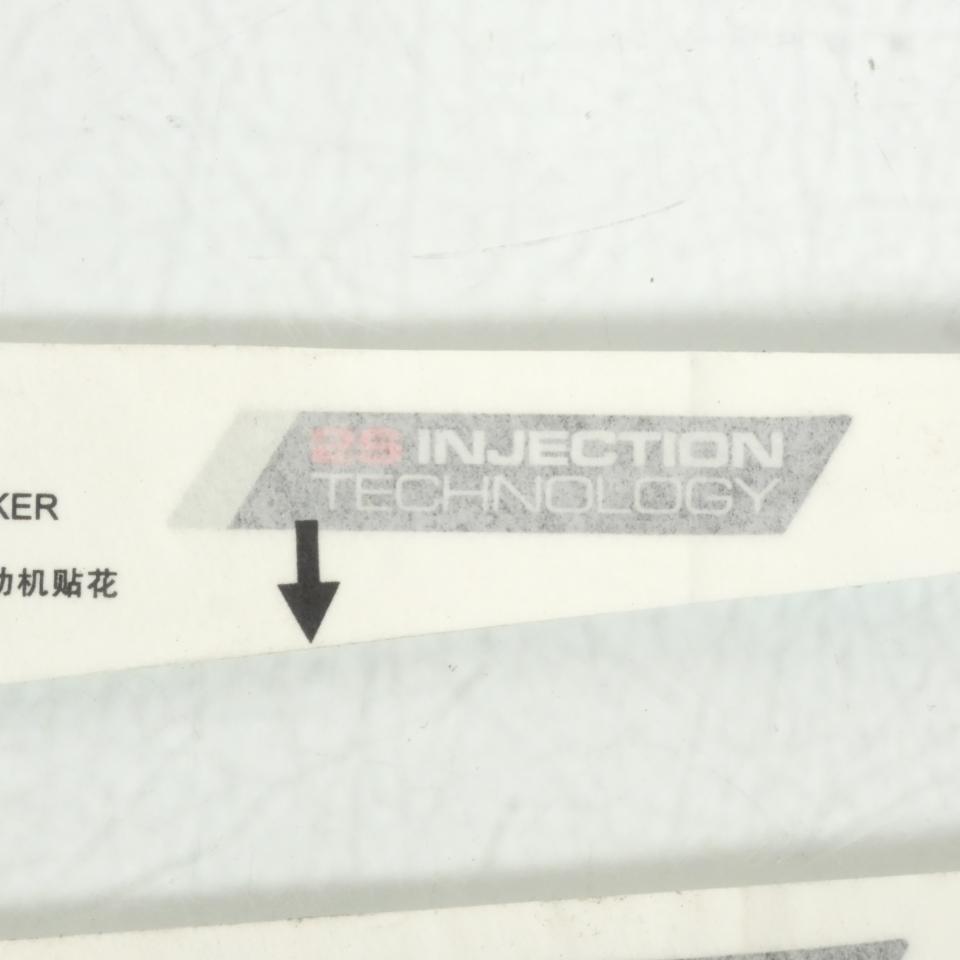 Autocollant 2S Injection tech pour scooter Peugeot 50 Speedfight 4 11794769/20