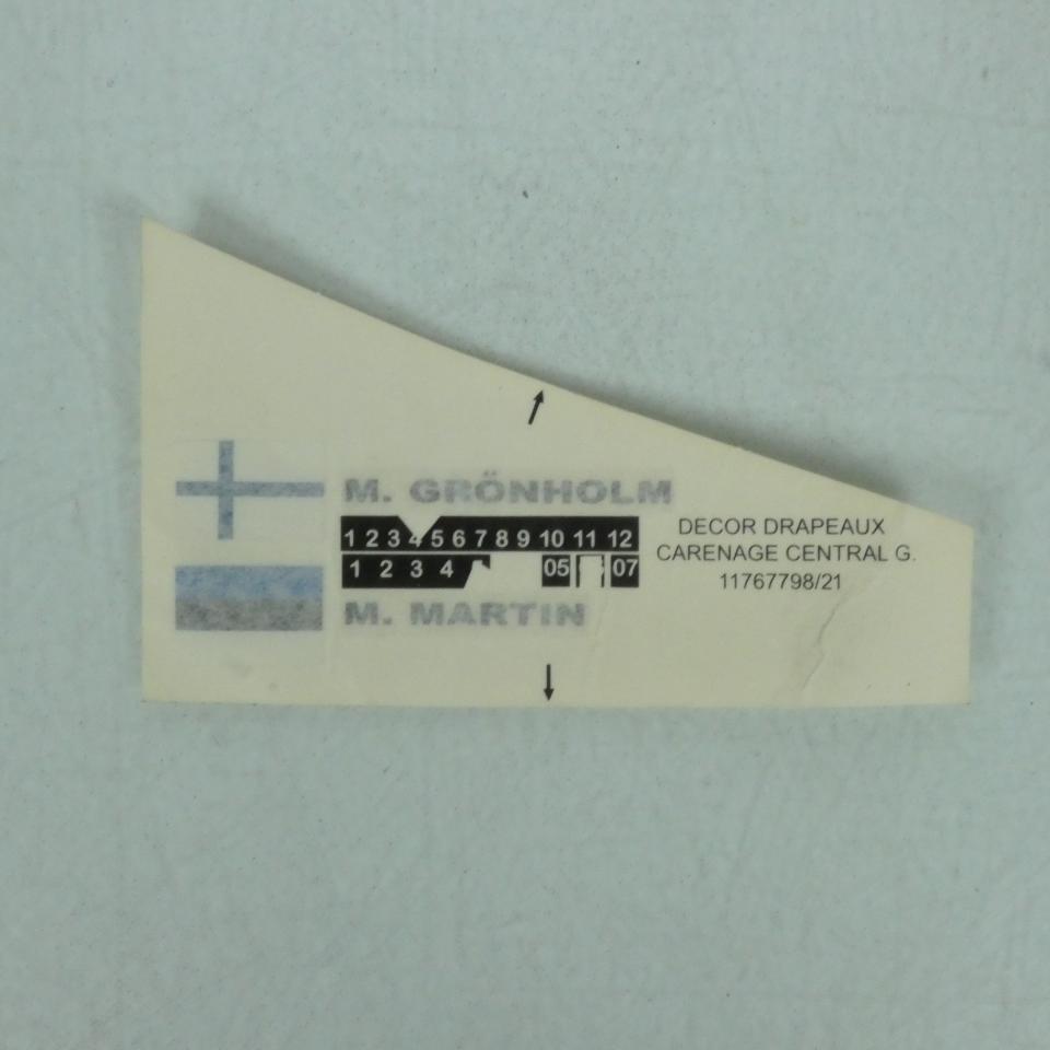 photo piece : Autocollant stickers->Peugeot Speedfight 2 WRC 307 2T LC Euro2