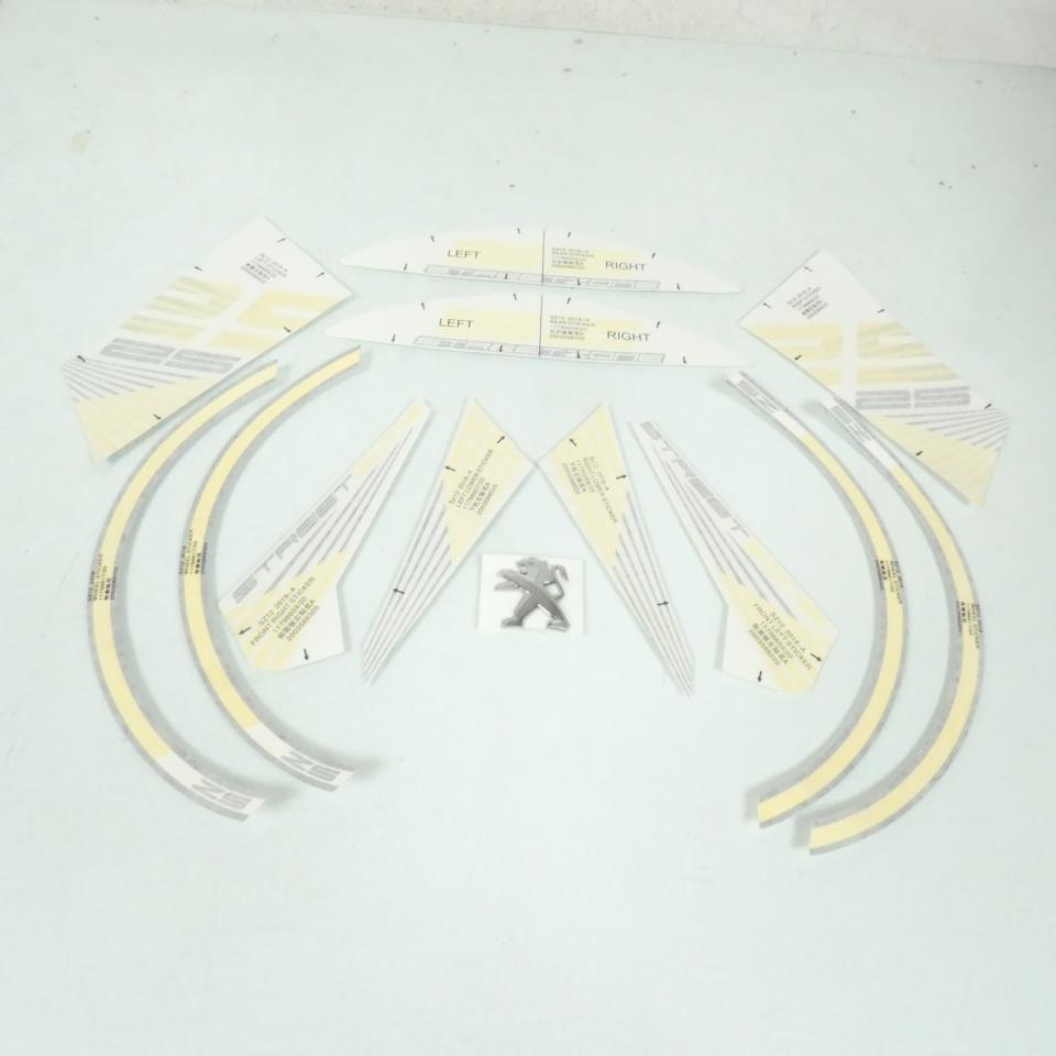 Autocollant stickers pour Peugeot Streetzone 12 Pouces