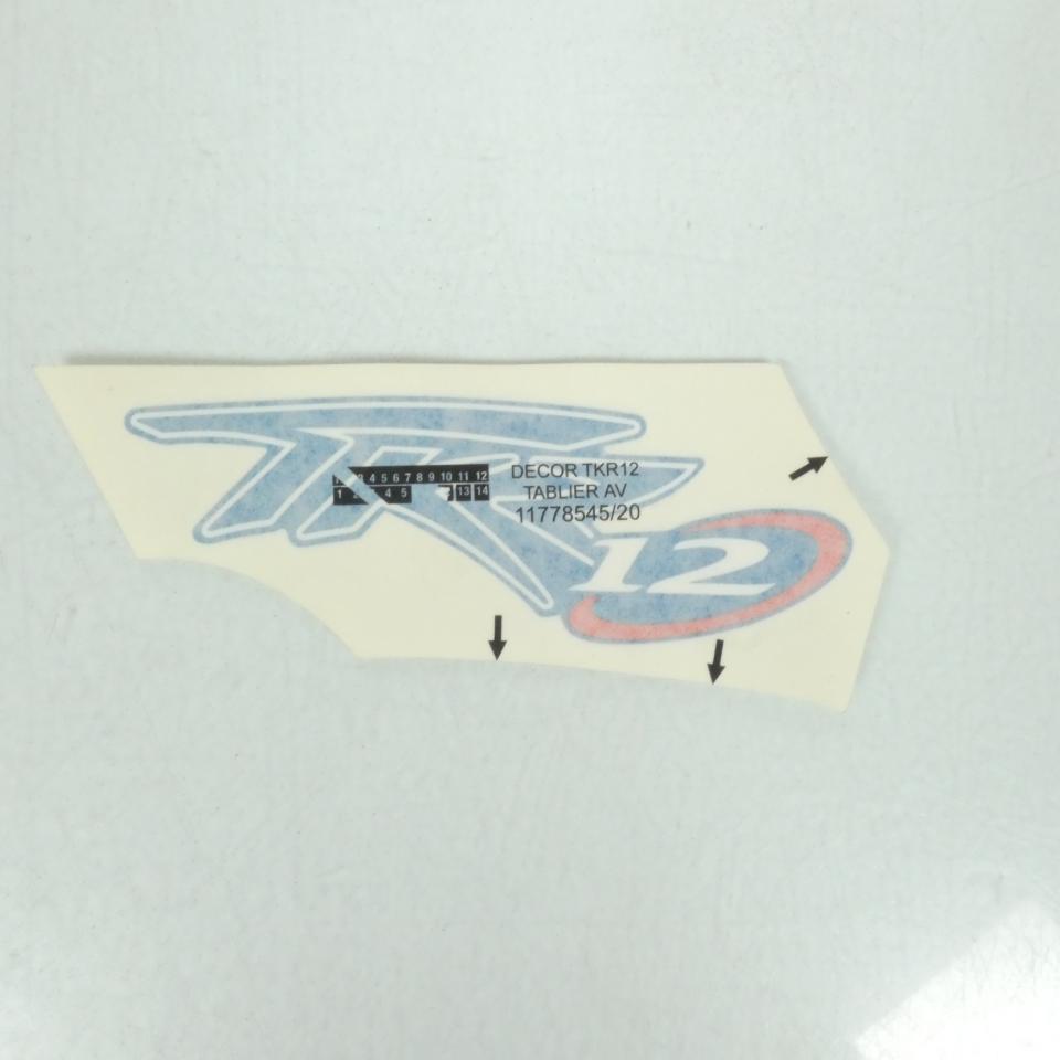 Autocollant stickers pour Peugeot Tkr 12 Pouces
