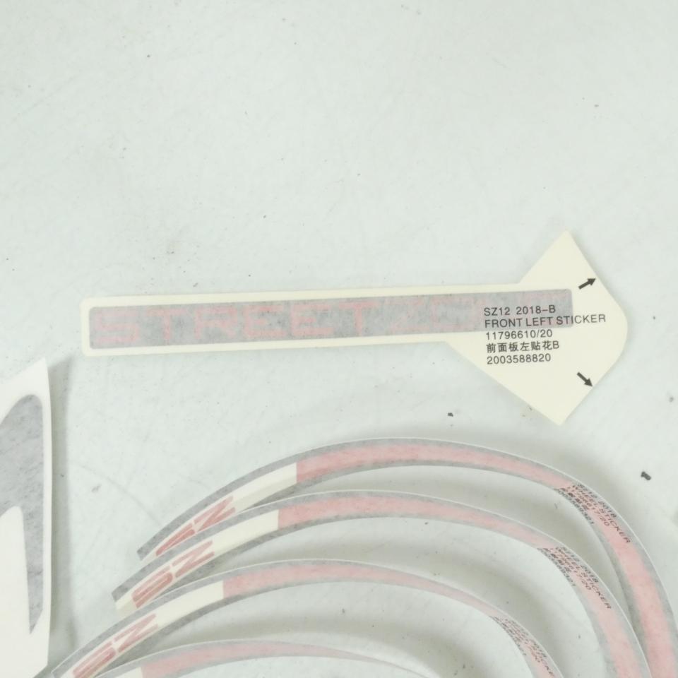 Kit Déco Autocollant stickers pour scooter Peugeot 50 STREETZONE 804466 Neuf