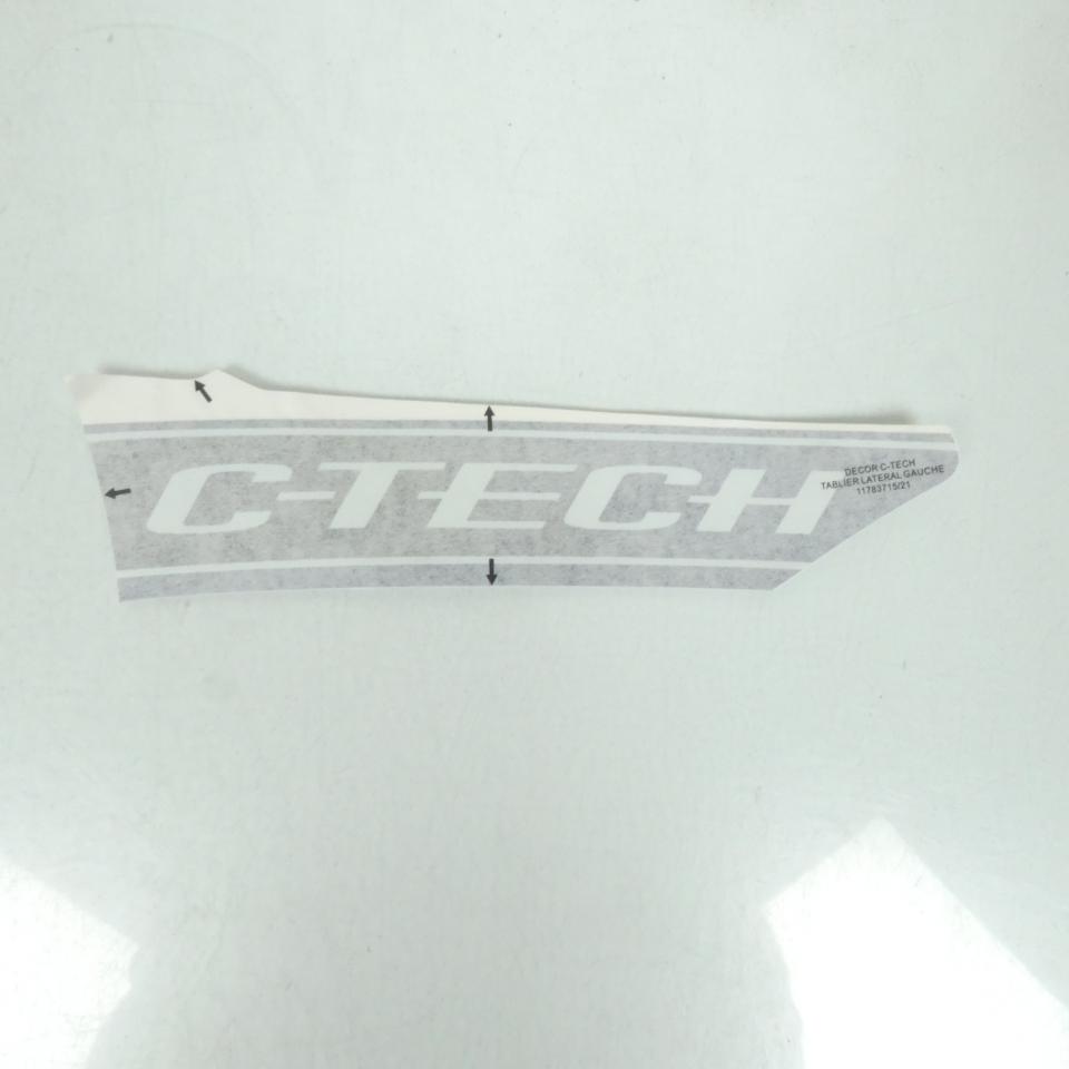 Autocollant Flanc AVG pour scooter Peugeot 50 JET FORCE C-TECH 783715PB Neuf