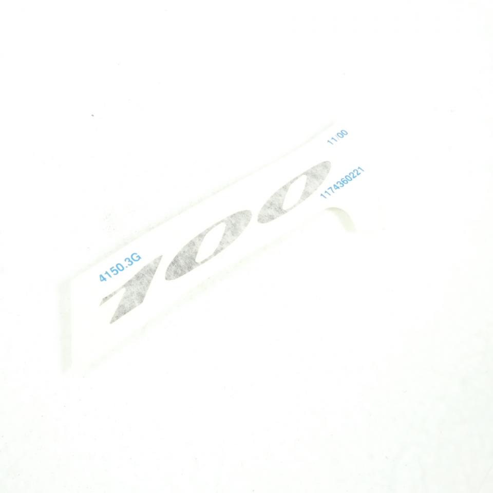 Autocollant stickers 100 pour scooter Peugeot 100 Speedfight 2 1174360221 Neuf