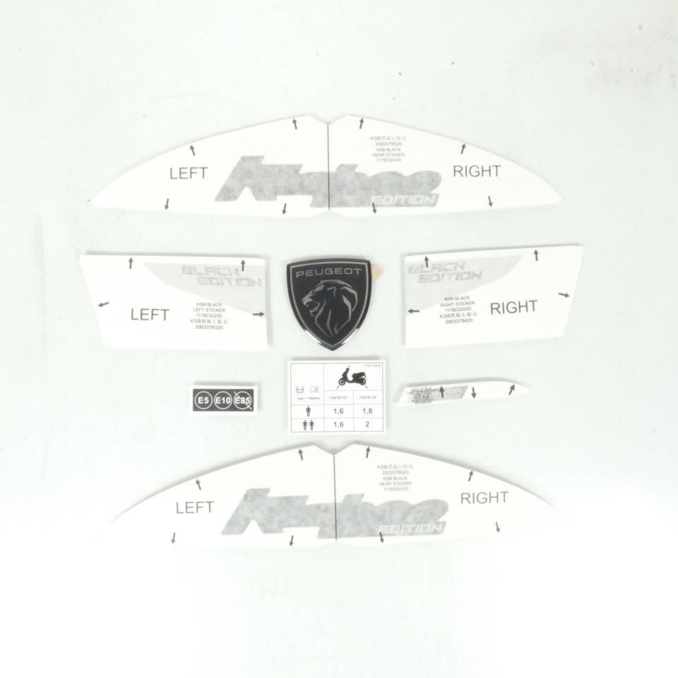 Autocollant stickers pour Peugeot KISBEE 4T EFI