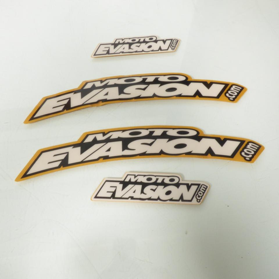 Kit déco noir et blanc Autocollant stickers Ace pour moto Kawasaki 110 KLX Neuf