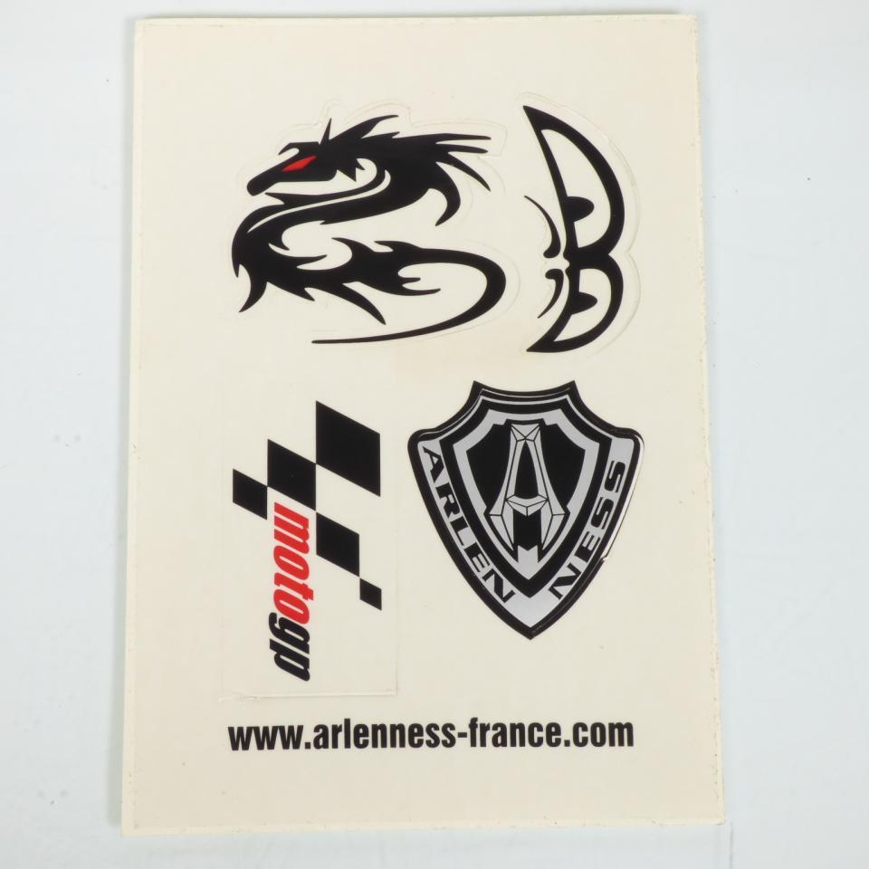 Autocollant stickers logo Arlen Ness dragon moto gp yeux pour casque moto Neuf