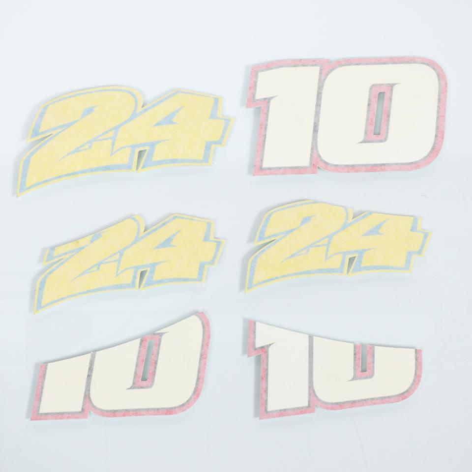Autocollant 6 stickers origine pour moto Aprilia 50 RS 1999 2003 AP8267866 Neuf