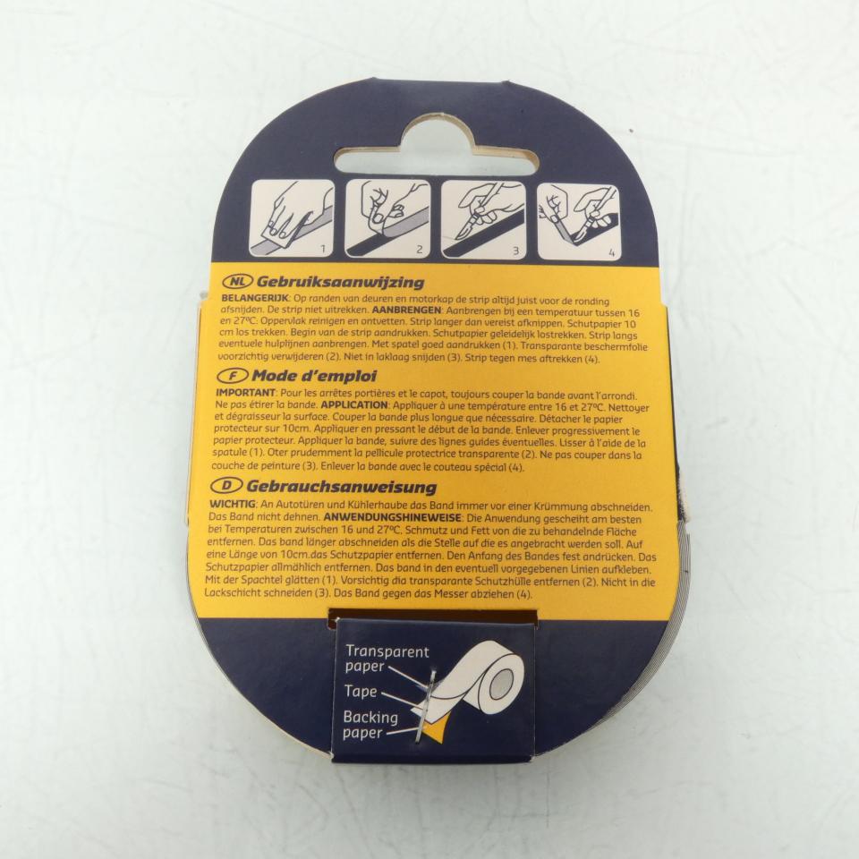 Liseré de jante HPX LB04AU or largeur 12mm rouleau 10m pour auto moto scooter et quad Neuf