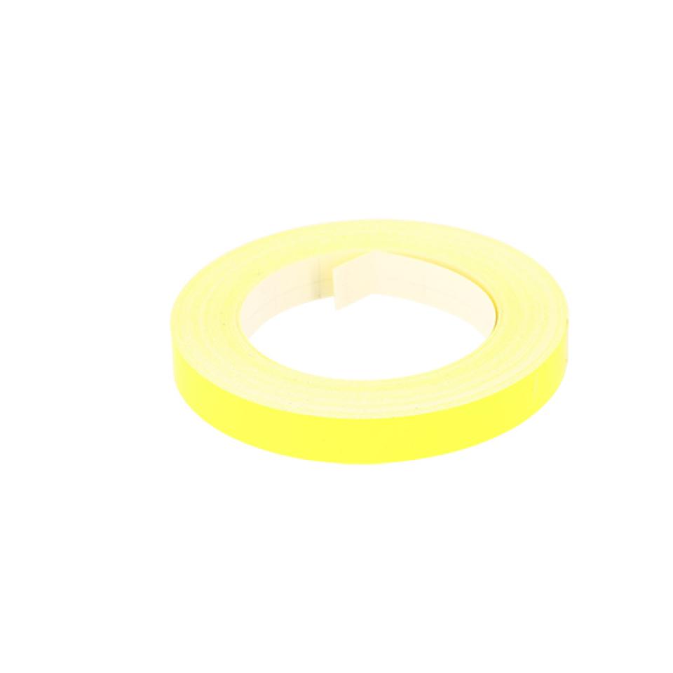 Liseré de jante Générique pour moto LB39XF / Jaune / 9mm x 10m Neuf