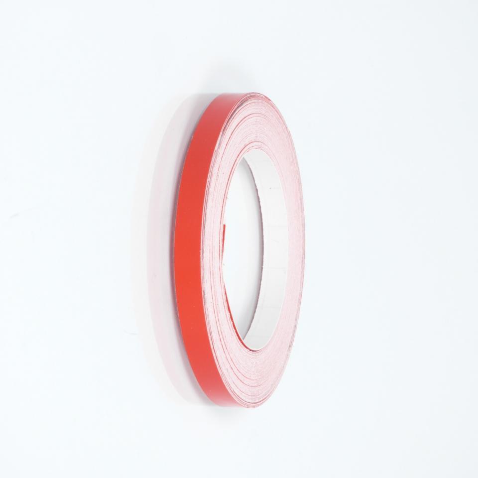 Liseré de jante Motip pour moto LB03AK rouge 6mm x 10m Neuf