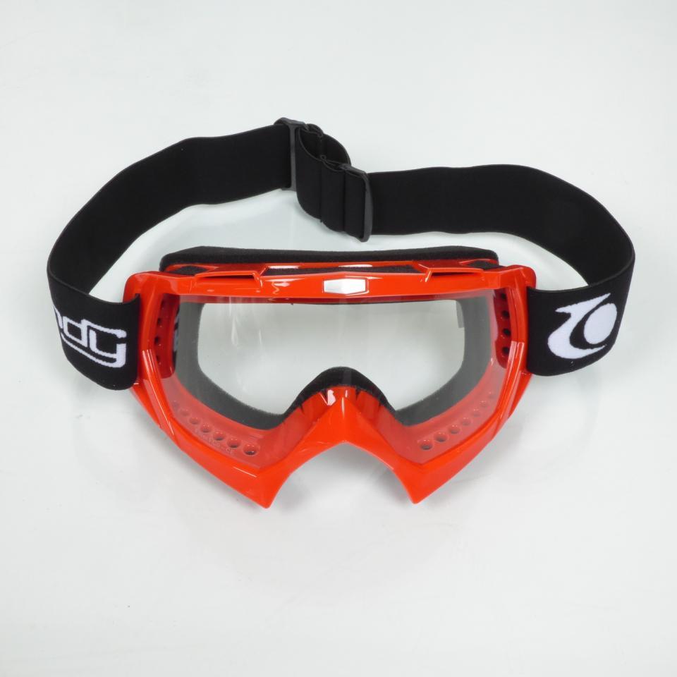 Masque lunette cross rouge Trendy YH16 / MTC01 pour moto 50 à boite neuf