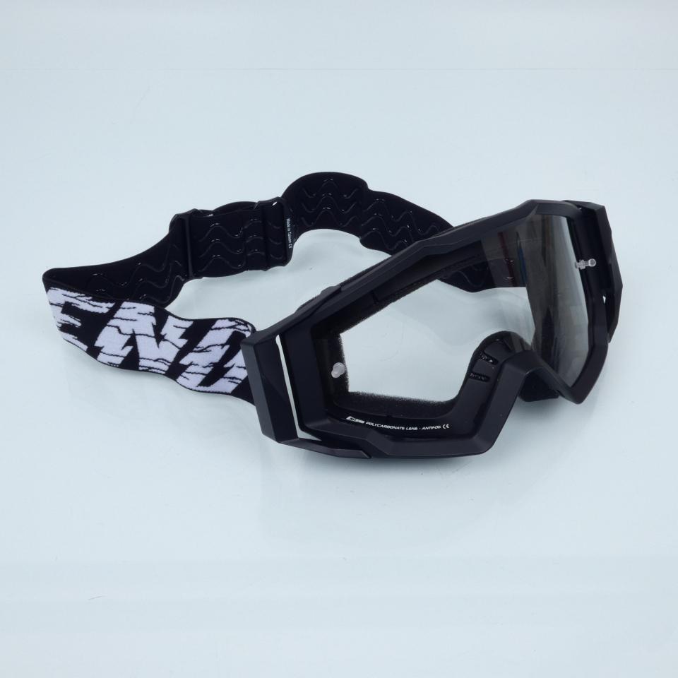 Masque lunette cross Noend 7.2 Cracked Series noir pour moto supermotard Neuf
