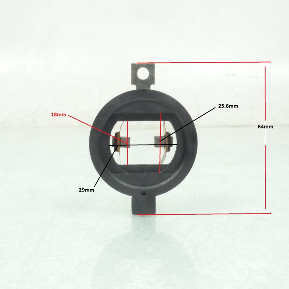 Porte balais charbon démarreur pour scooter Aprilia 50 Area 51 AP8224093f