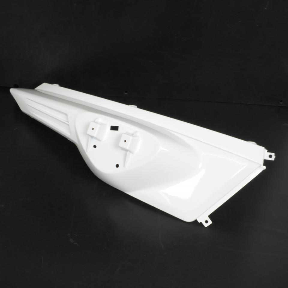 Coque arrière droite P2R pour scooter Yamaha 50 Slider blanc brillant Neuf