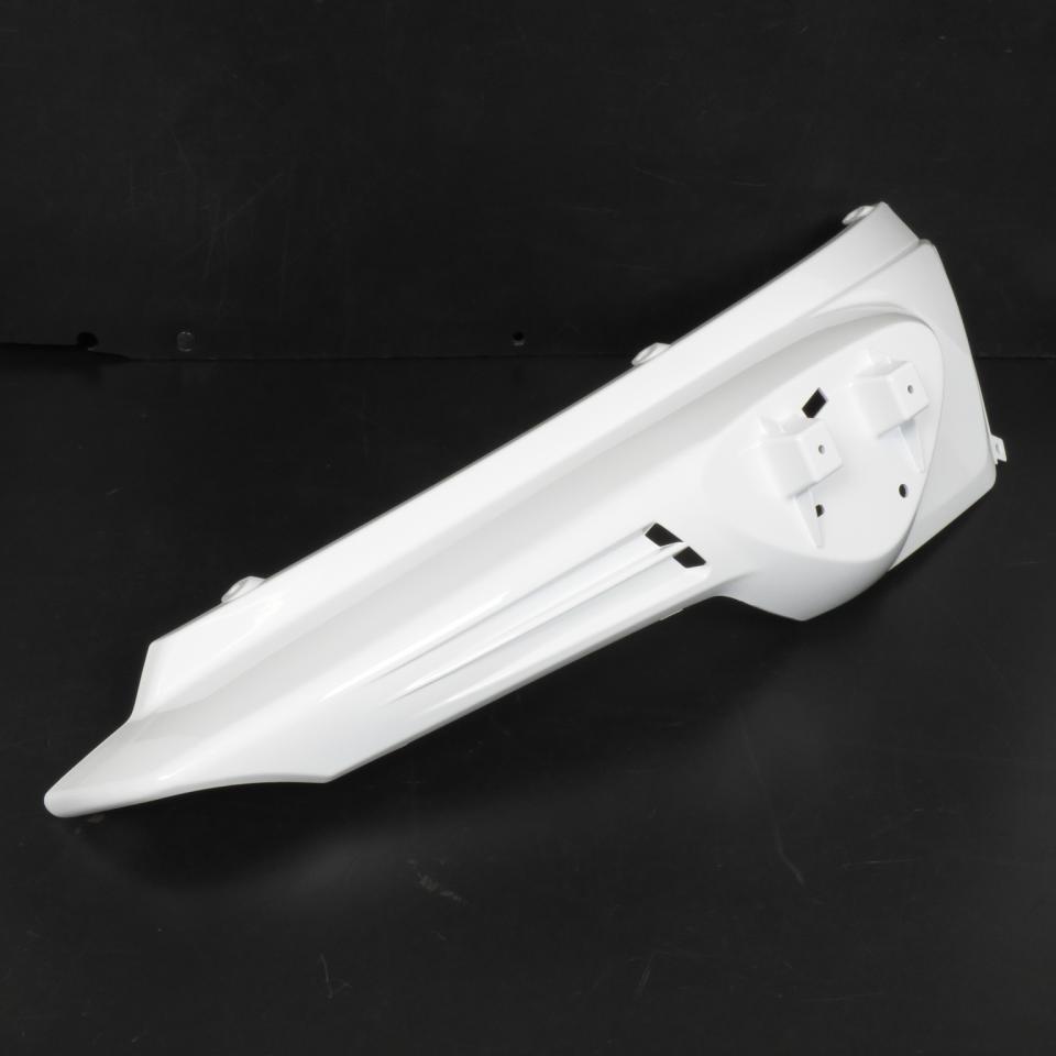 Coque arrière droite P2R pour scooter Yamaha 50 Slider blanc brillant Neuf