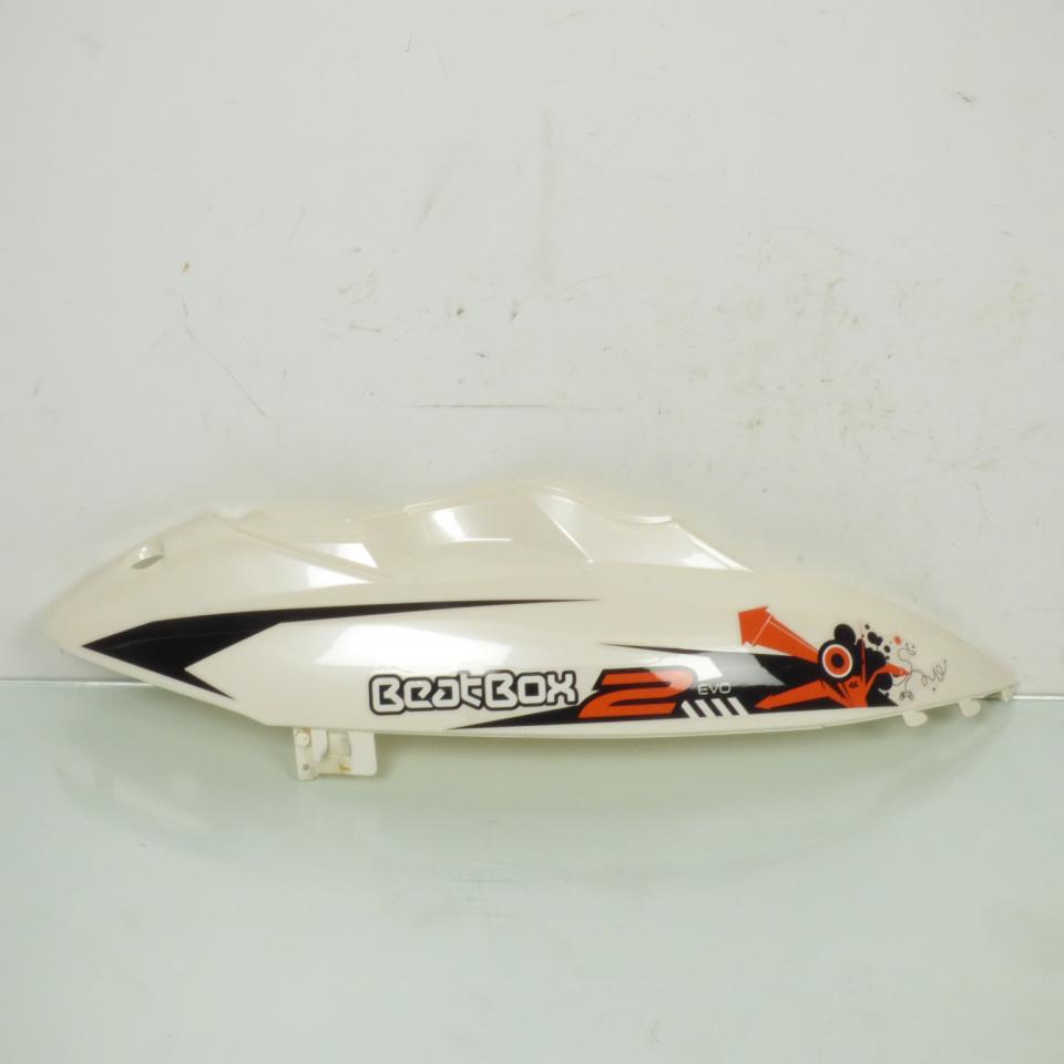 Coque arrière droite origine pour Scooter Chinois 50 QT TB00-070301002 / blanc Neuf en destockage