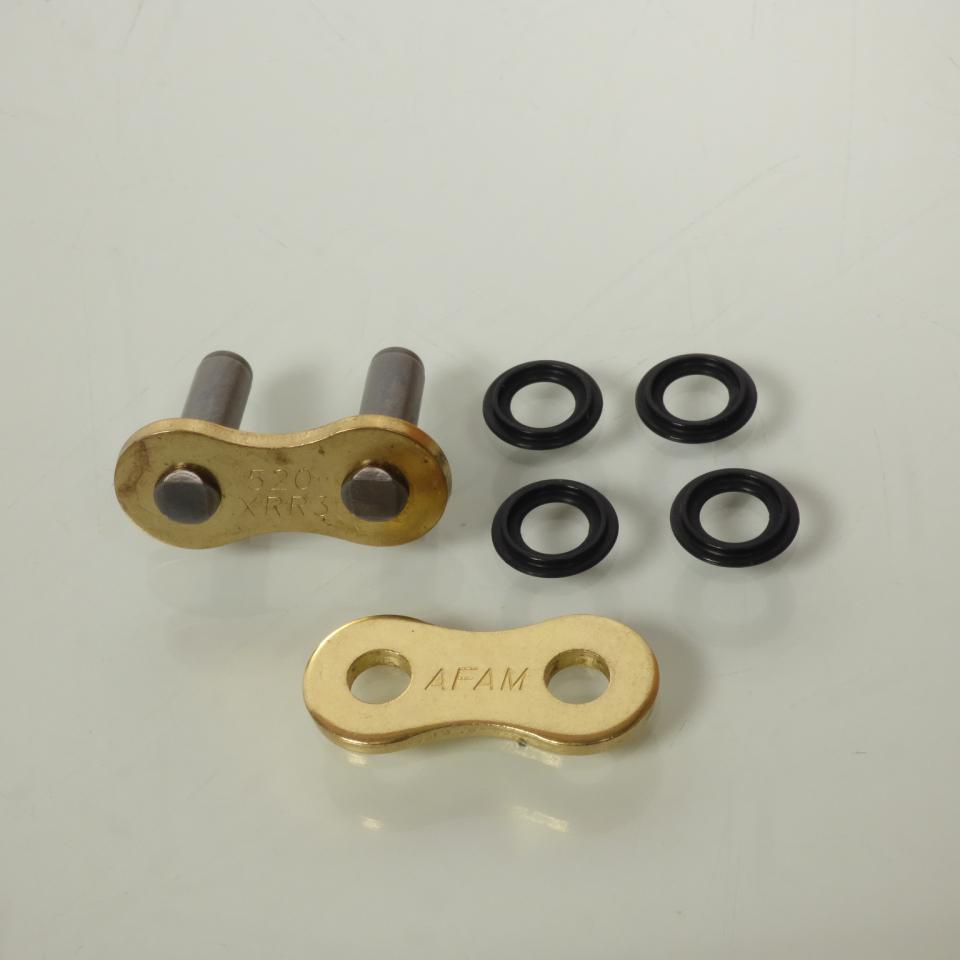 Attache chaine de transmission à river axe creux Afam 520 pour moto MRS A520XRR3-G