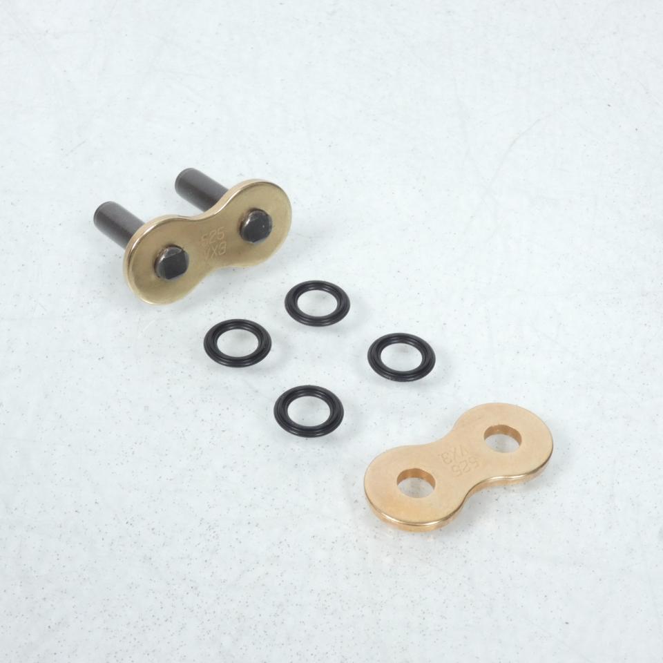 Attache chaine transmission à riveter 525VX3 X-Ring Pas 525 DID pour moto Neuf