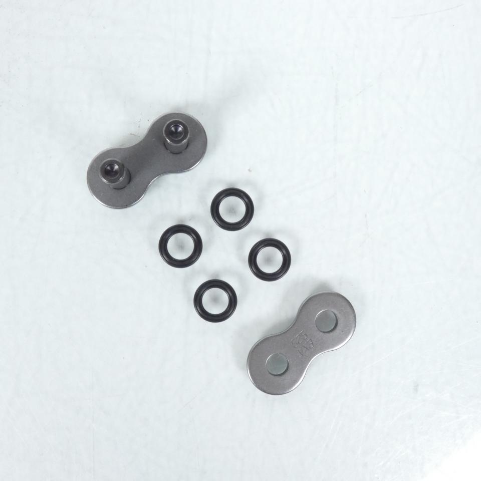 Attache chaine transmission à riveter 525VX3 X-Ring Pas 525 Gris DID pour moto
