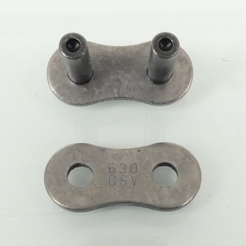 Attache chaine de transmission RK 630GSV Pas 630 axe creux grise pour moto Neuf