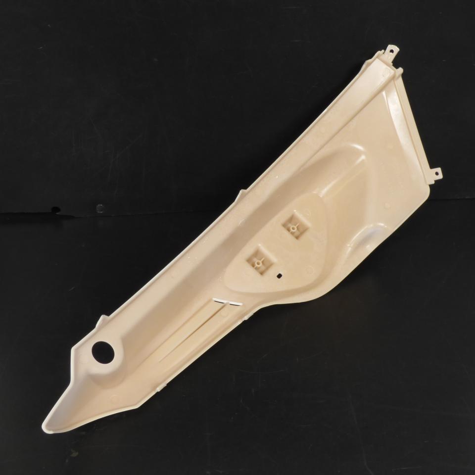 Coque arrière gauche P2R pour scooter MBK 50 Stunt blanc brillant Neuf