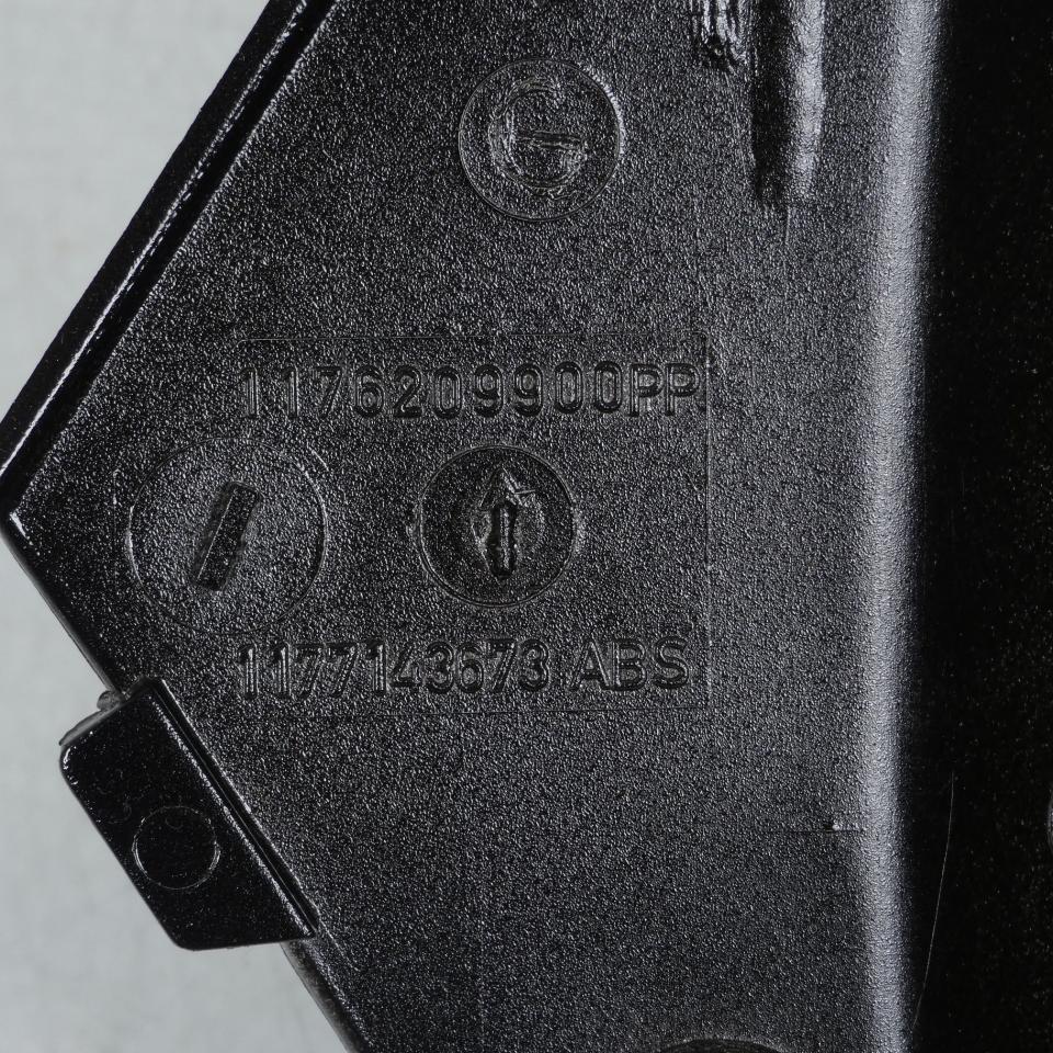 Coque arrière gauche noire origine pour scooter Peugeot 50 Ludix 2004 à 2014 771436NK / 1176209900 / Noir Neuf