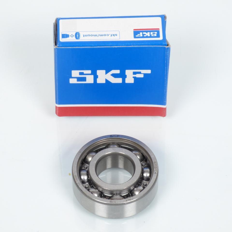 Roulement moteur boite de vitesse SKF 6202/C4 15x35x11mm pour moto Minarelli AM6