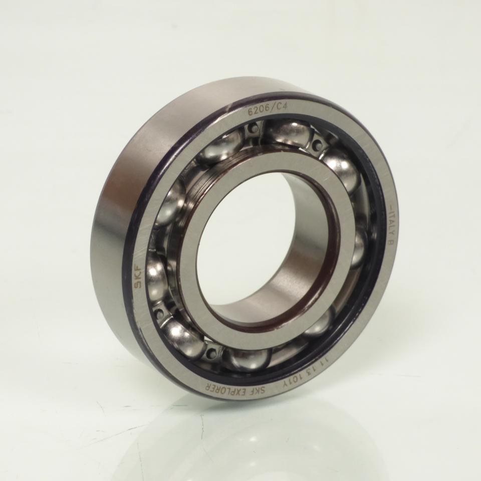 Roulement moteur SKF 6206/C4 30x62x16mm pour moto Suzuki 250 RMZ 2004 à 2006