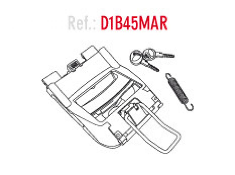Accessoire top case Shad pour Auto D1B45MAR Neuf