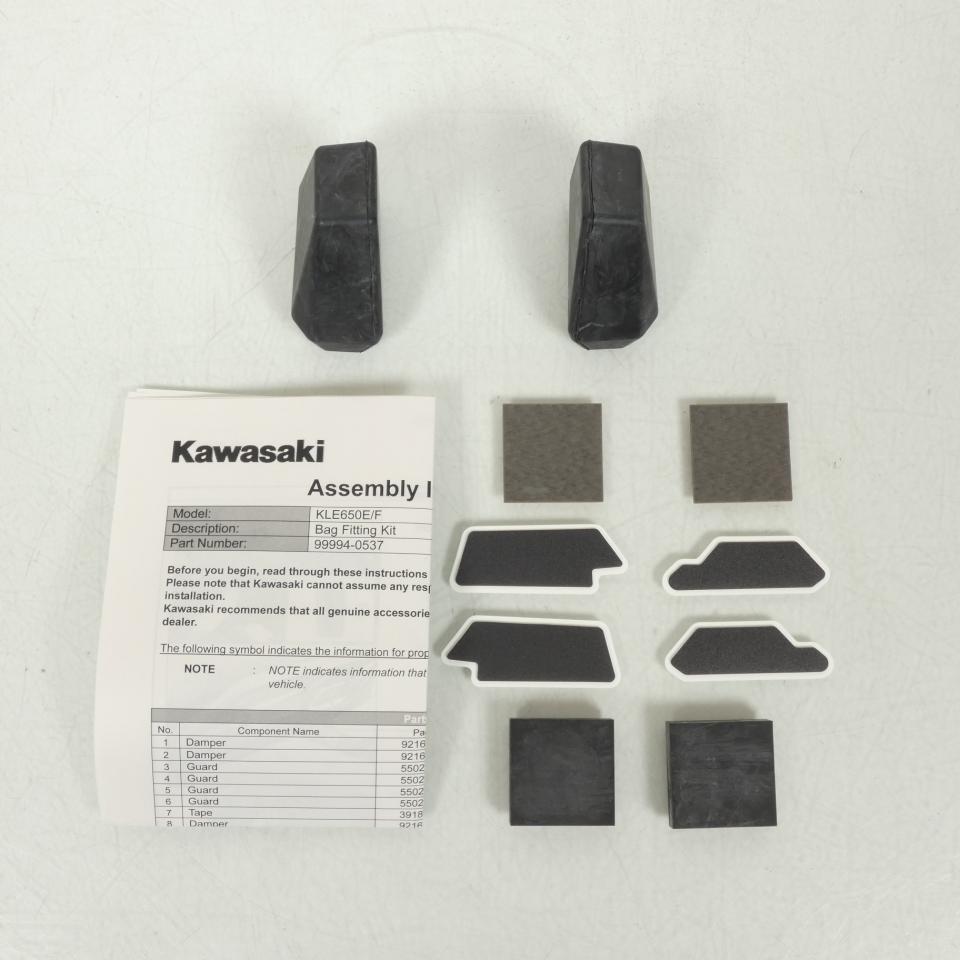 Kit support valise latérales pour moto Kawasaki 650 Versys 2015-2021 99994-0537