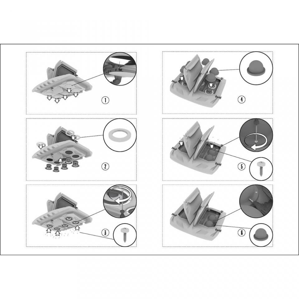 Accessoire top case pour  