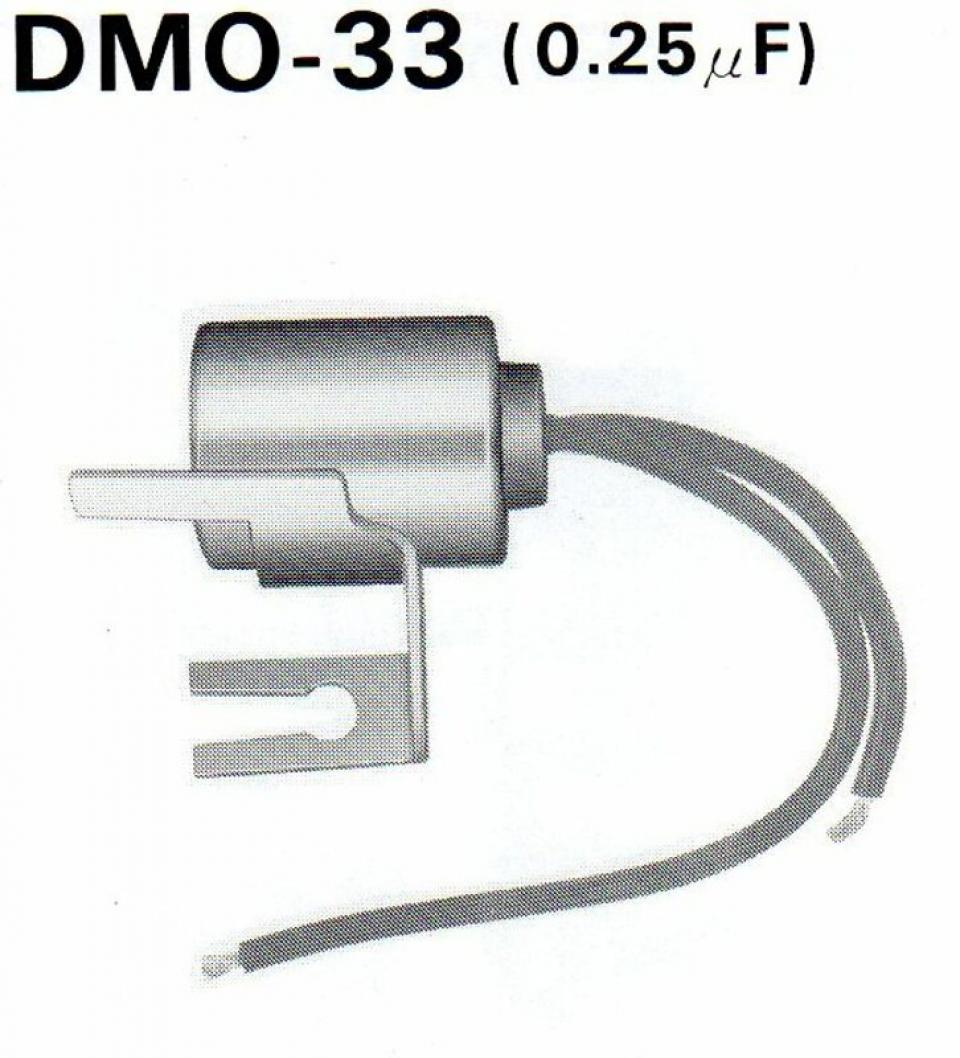 Condensateur d'allumage Tourmax pour moto Yamaha 50 DTMX 1976-1980 DMO-33 0.25µF