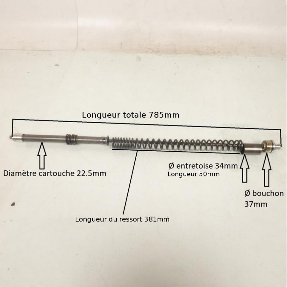 Système hydraulique de fourche origine pour moto Honda 800 VFR Occasion