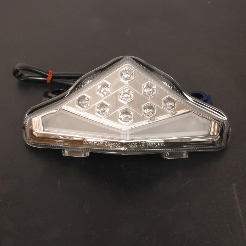 Feu arrière blanc led rouge pour moto Kawasaki 650 Er6-N 2012 Neuf