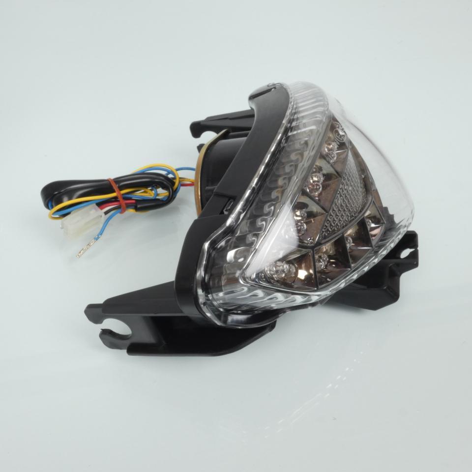 Feu arrière LED transparent Bike It pour moto Suzuki 650 Gladius 2009 à 2015 Neuf