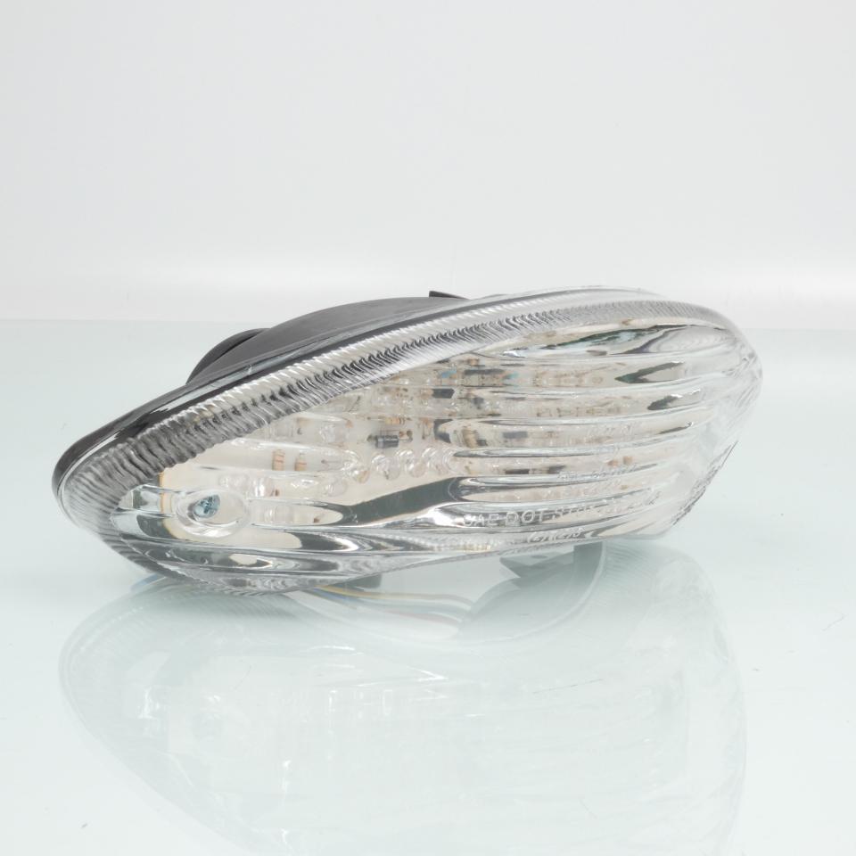 Feu arrière LED transparent Bike It pour moto Suzuki 650 SV 1999 à 2003 Neuf