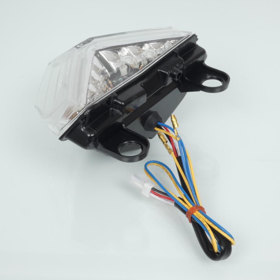 Feu arrière LED transparent Bike It pour moto Ducati 1198 S 2009 à 2012 Neuf