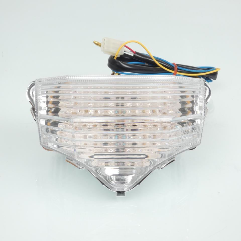 Feu arrière LED transparent Bike It pour moto Yamaha 600 FZ6 Fazer 2003-2007 Neuf