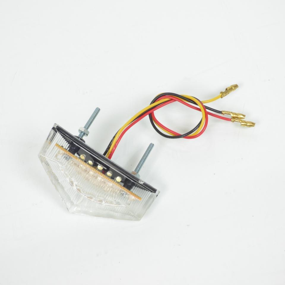 Mini feu arrière à LED 12V triangle Tun'R pour moto scooter deux roues Neuf