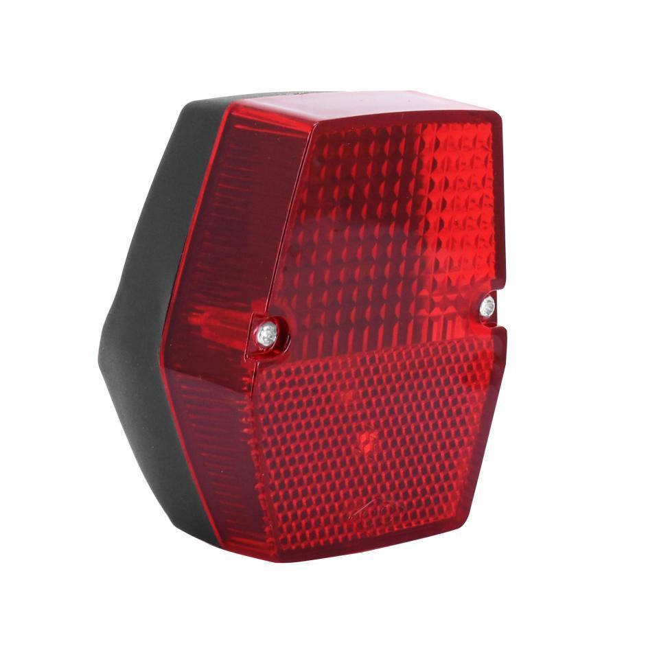 Feu arrière rouge et support noir pour mobylette MBK 51 Neuf cyclo cyclomoteur